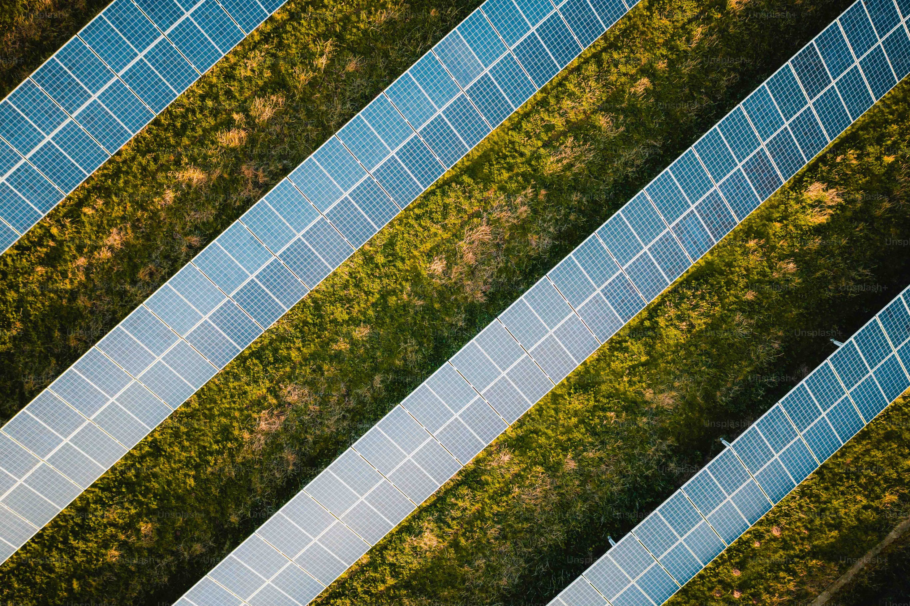 Large scale solar park